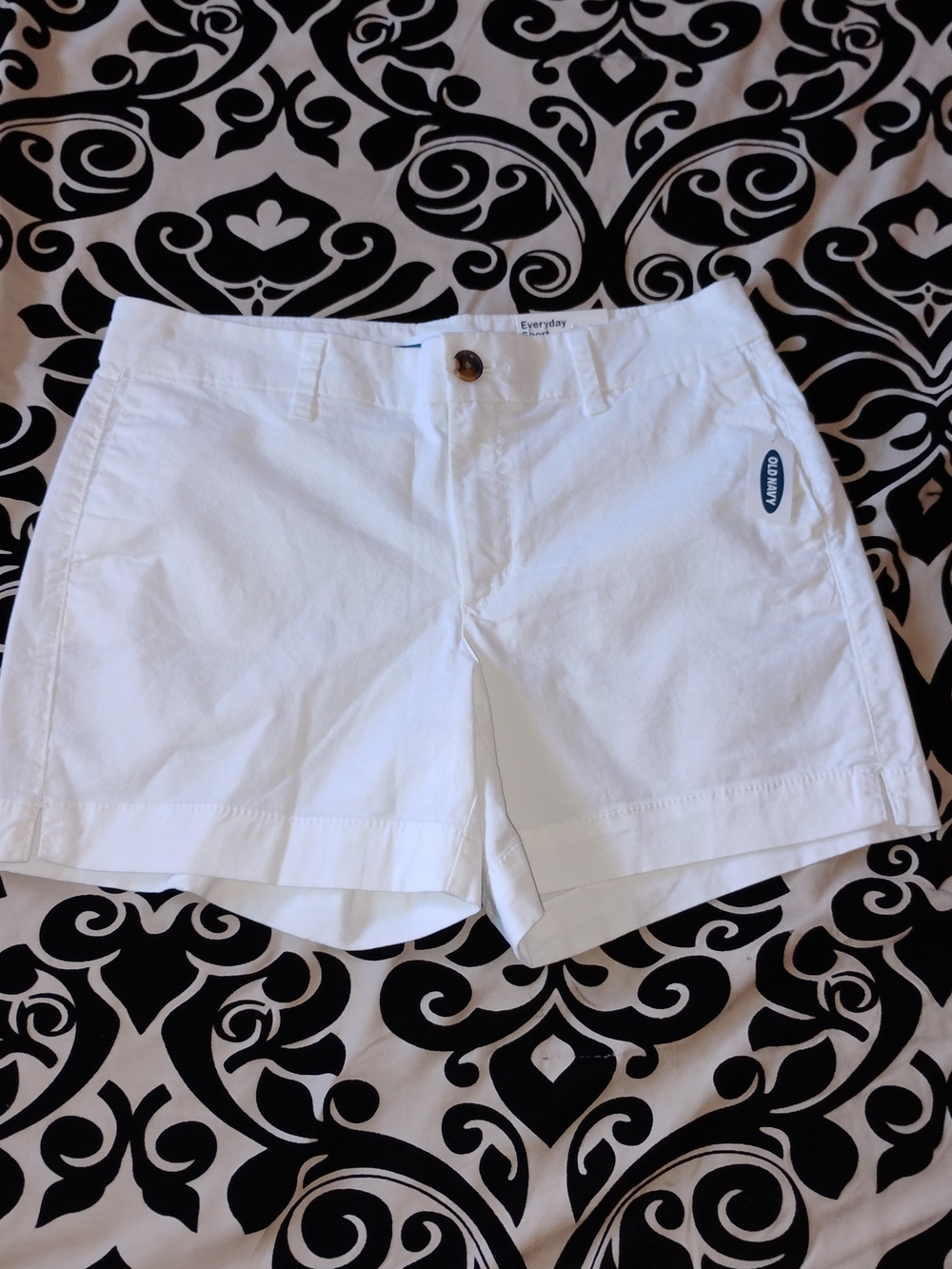 Fleece White Women’s Shorts